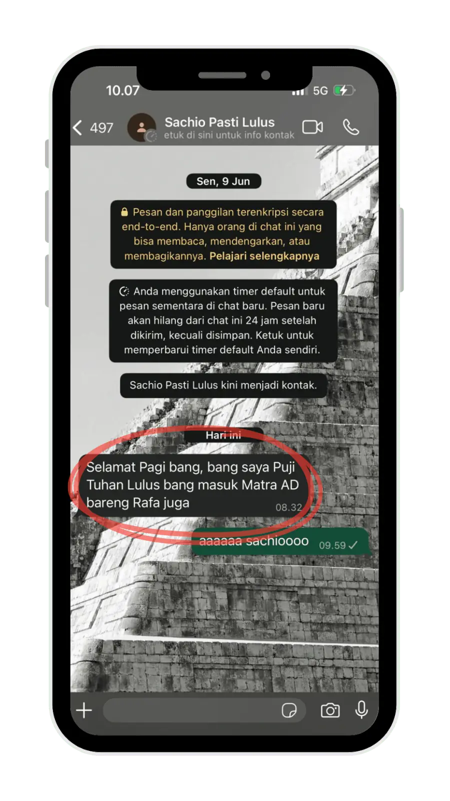 Testimoni WhatsApp Bunda Ika Islam