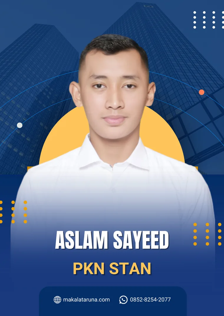Aslam Sayeed — PKN STAN
